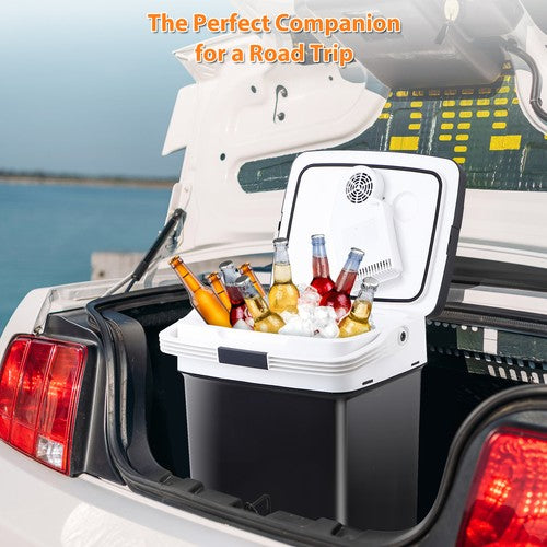Segawe Electric Iceless Cooler Thermoelectric 27L Truck Car Refrigerator Mini Fridge