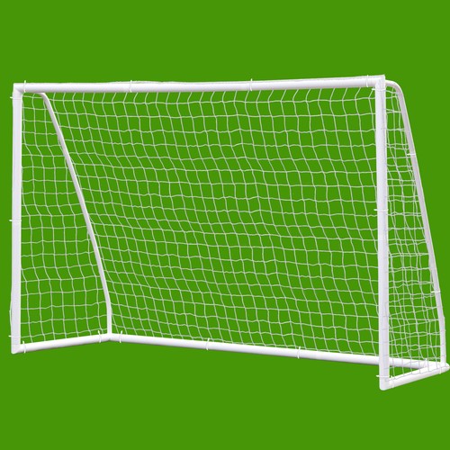 Segawe Soccer Net 10 x 6.5FT Soccer Goal for Backyard PVC Frame for Kids with Carry Bag