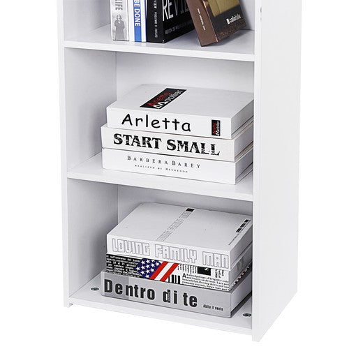 Segawe 5 Tier Bookcase Bookshelf Wood Cube Storage Shelf Display Stand for Living Room