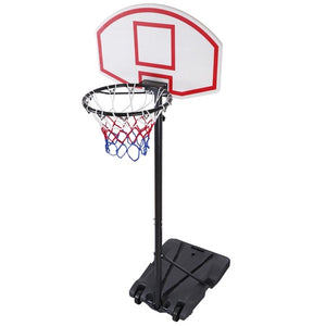 Segawe Basketball Hoop Outdoor Adjustable 5.5-7 Ft Portable Basketball Goals Stand Kids