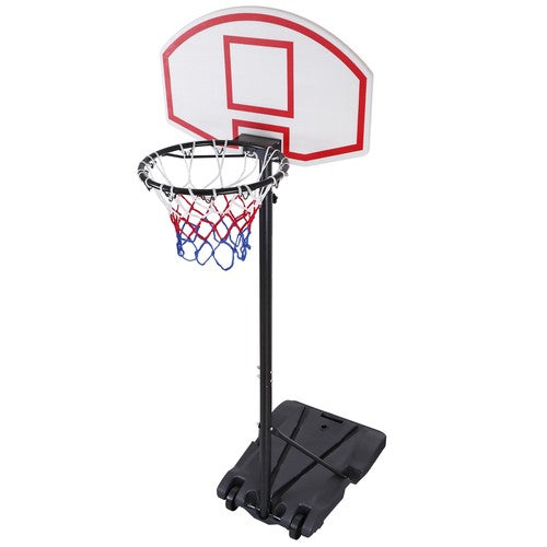Segawe Basketball Hoop Outdoor Adjustable 5.5-7 Ft Portable Basketball Goals Stand Kids