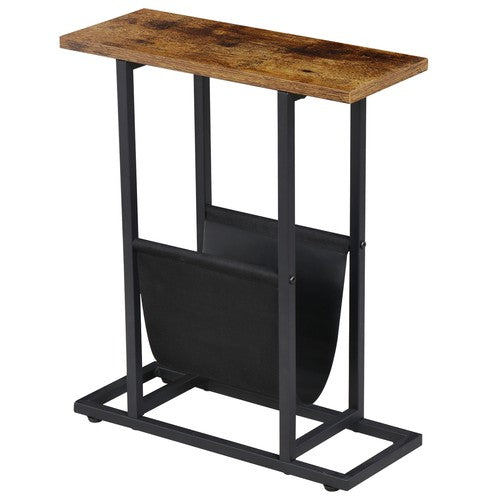 Segawe Small Side Table for Small Spaces Narrow End Table Bedside Table Living Room