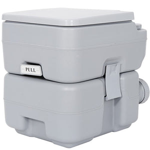 Segawe Portable Toilet 6.6 Gallon 20L Flush Travel Camping Outdoor Indoor Commode Potty