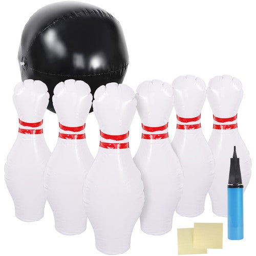 Segawe Inflatable Kids Bowling Set for Kids Indoor Games Fun Giant Yard Games