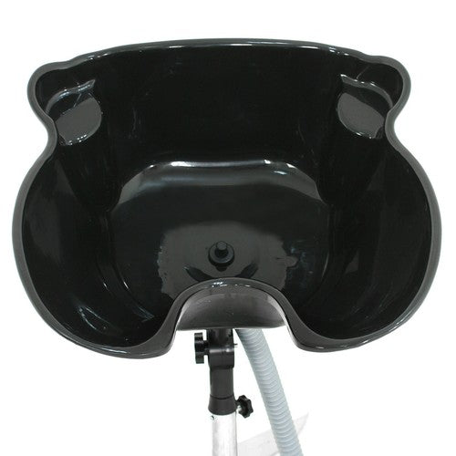 Segawe Height Adjustable Portable Salon Hair Shampoo Basin Treatment Bowl Black
