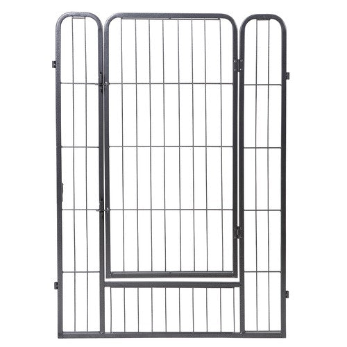 Segawe Dog Playpen 8 Panels 40" Dog Fence Pet Dog Exercise Pen Outdoor Indoor w/ Doors