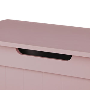 Segawe Wooden Toys Box Storage Chest Bench Organizer for Home Bedroom w/2 Safety Hinge