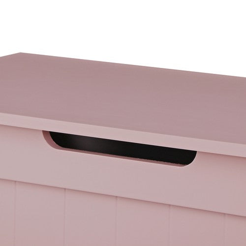 Segawe Wooden Toys Box Storage Chest Bench Organizer for Home Bedroom w/2 Safety Hinge