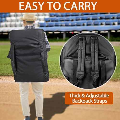 Segawe 2PCS Fold Heated Stadium Seats for Bleachers with Back Support and Wide Cushion