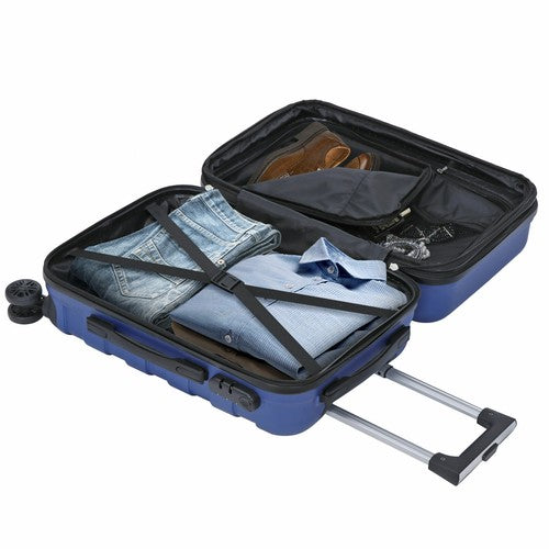Segawe 21" Spinner Carry-on Luggage Suitcase Wheels Expandable Travel Bag Hardside
