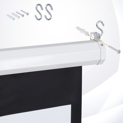Segawe 100'' Projector Screen 16:10 4K HD Projector Movies Screen for Home Theater