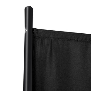 Segawe 3 Panel Room Divider 6 FT Tall Folding Privacy Screens Partition Separator Black