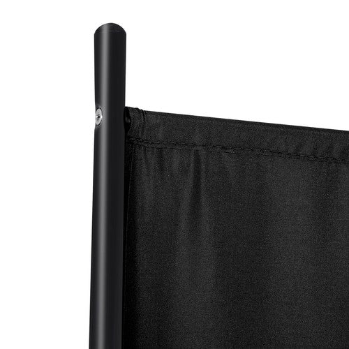 Segawe 3 Panel Room Divider 6 FT Tall Folding Privacy Screens Partition Separator Black