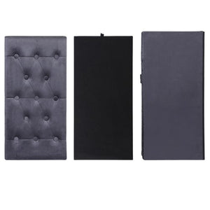Segawe Folding Storage Ottoman Shoes Bench Rectangular Storage Bench Entryway Bedroom