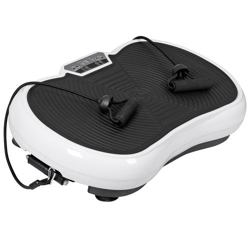 Segawe Vibration Plate Fitness Platform Exercise Machine Vibrating Full Body Slim White