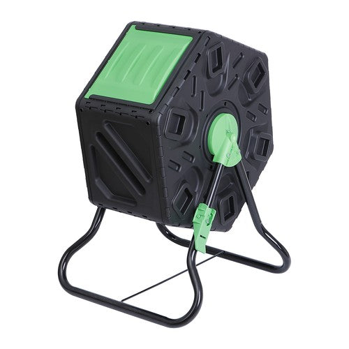 Segawe 18.5 Gal Compost Bin Compost Tumbler Single Chamber Composter Outdoor Garden