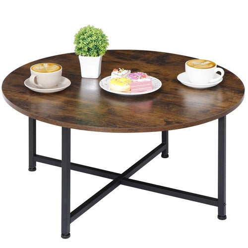 Segawe Round Coffee Table Dining Table Modern Leisure Tea Table Office Indoor