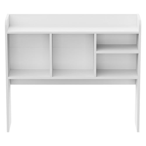 Segawe Desktop Storage Bookshelf Desktop Book & Document Organizer Home Office White