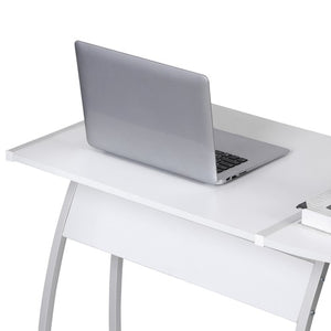 Segawe 58" Computer Gaming Laptop Table L Shaped Desk Workstation Office Desk White