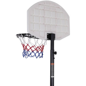 Segawe Basketball Hoop Outdoor Adjustable 5.5-7 Ft Portable Basketball Goals Stand Kids