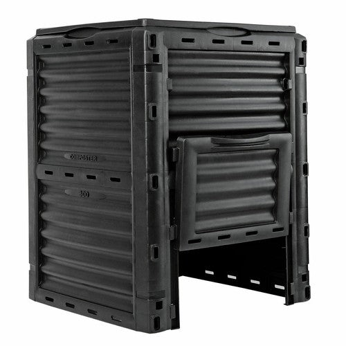 Segawe 80 Gallon Garden Composter Bin Outdoor Fast Creation of Fertile Soil Compost Bin