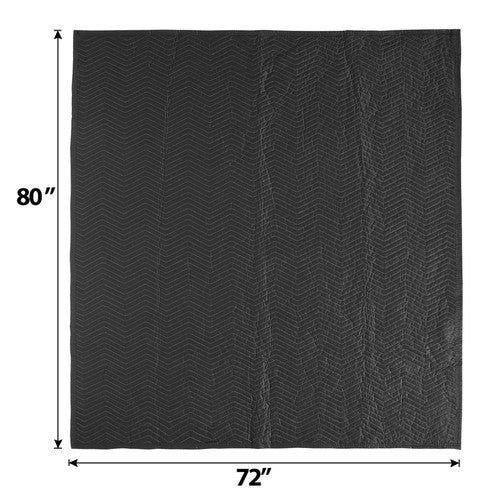 Segawe 6 Heavy Duty Moving Packing Blankets Ultra Thick Pro 72" x 80" Furniture Pads