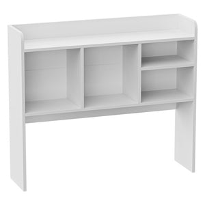 Segawe Desktop Storage Bookshelf Desktop Book & Document Organizer Home Office White