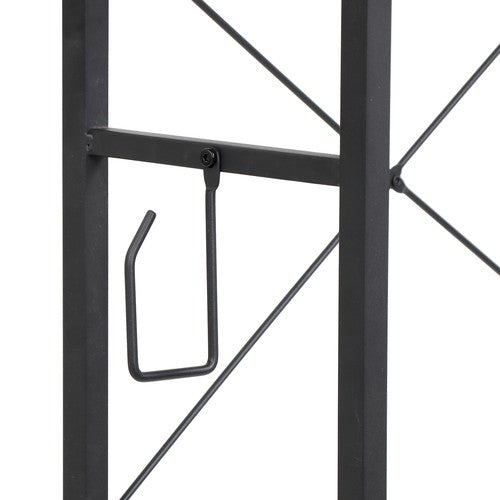Segawe  4-Tier Over The Toilet Storage Versatile Bathroom Organizer Rack Brown