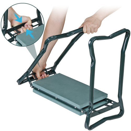 Segawe Upgraded Garden Kneeler and Seat with Thicken & Widen Soft Kneeling Pad Foldable