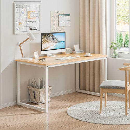 Segawe 47" Modern Laptop Computer Desk Study Working Table Home Office Desk Wood