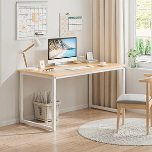 Segawe 47" Modern Laptop Computer Desk Study Working Table Home Office Desk Wood