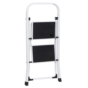 Segawe 2 Step Ladder Folding Step Stool with Wide Anti-Slip Pedal Convenient Handgrip
