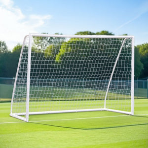 Segawe Soccer Net 10 x 6.5FT Soccer Goal for Backyard PVC Frame for Kids with Carry Bag