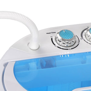 Segawe Portable Washing Machine Compact lightweight 10lbs Washer w/ Spin Cycle Dryer
