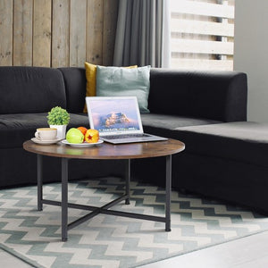 Segawe Round Coffee Table Dining Table Modern Leisure Tea Table Office Indoor