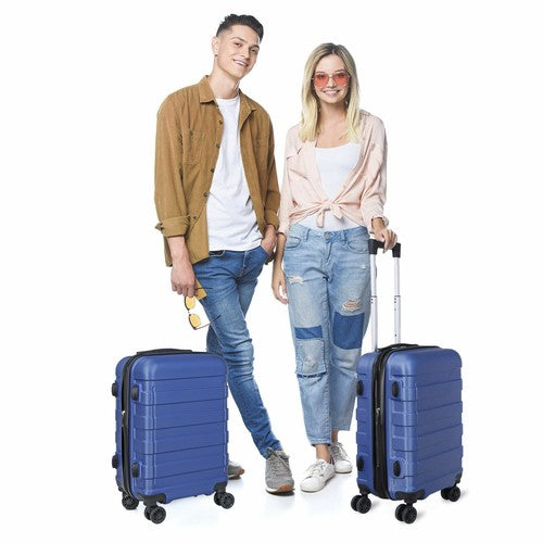 Segawe 21" Spinner Carry-on Luggage Suitcase Wheels Expandable Travel Bag Hardside