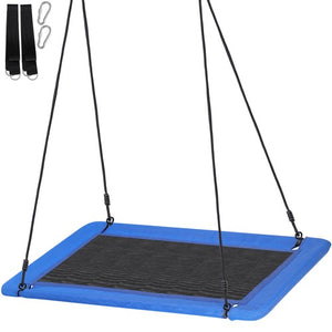 Segawe Tree Swing Rectangular Swing Set for Kids and Adults Heavy Duty Support 600LBS