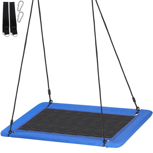 Segawe Tree Swing Rectangular Swing Set for Kids and Adults Heavy Duty Support 600LBS