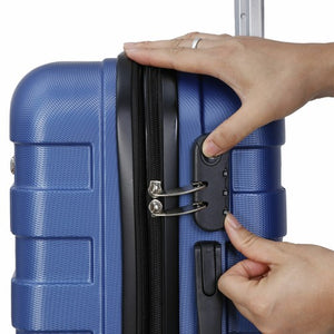 Segawe 21" Spinner Carry-on Luggage Suitcase Wheels Expandable Travel Bag Hardside