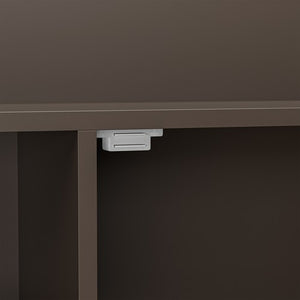 Segawe Wood Over The Toilet Bathroom Storage Cabinet Organizer w/Adjustable Shelf Brown