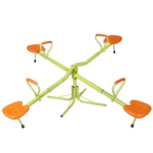 Segawe Quad Kids Heavy-Duty Seesaw 360 Degree Spinning Children Birthday Gift EZ Set