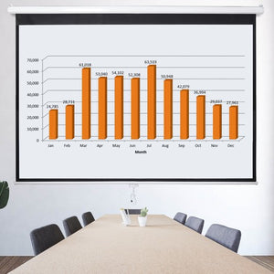Segawe 100'' Projector Screen 16:10 4K HD Projector Movies Screen for Home Theater