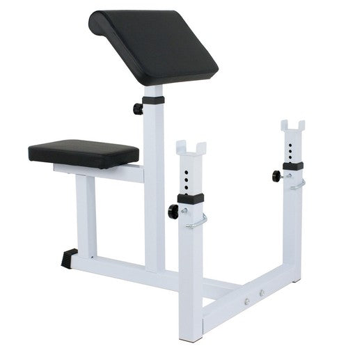 Segawe Commercial Preacher Curl Bench Weight Seated Preacher Isolated Dumbbell Biceps