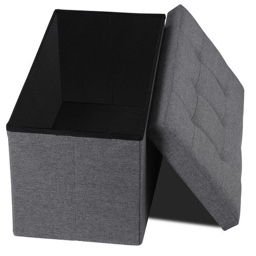 Segawe 30-In Storage Bench for Bedroom Entryway End of Bed Folding Foot Rest Ottoman