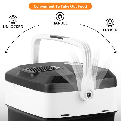 Segawe Electric Iceless Cooler Thermoelectric 27L Truck Car Refrigerator Mini Fridge