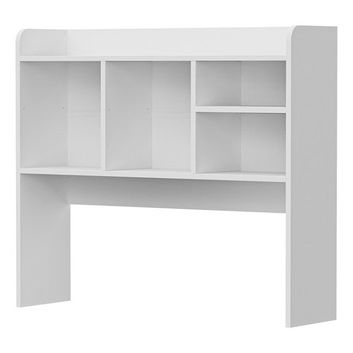 Segawe Desktop Storage Bookshelf Desktop Book & Document Organizer Home Office White