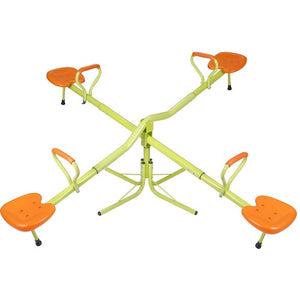 Segawe Quad Kids Heavy-Duty Seesaw 360 Degree Spinning Children Birthday Gift EZ Set