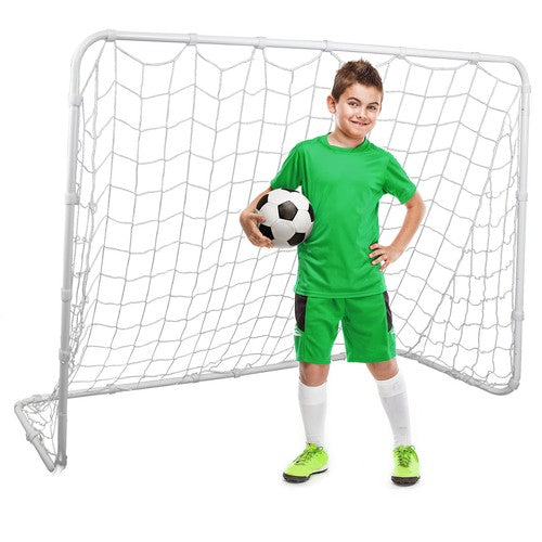 Segawe 6x4 FT Portable Youth Size Strong Steel Frame Soccer Goal Football Net Outdoor