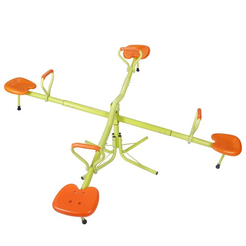 Segawe Quad Kids Heavy-Duty Seesaw 360 Degree Spinning Children Birthday Gift EZ Set