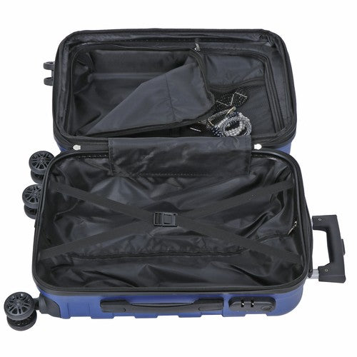 Segawe 21" Spinner Carry-on Luggage Suitcase Wheels Expandable Travel Bag Hardside